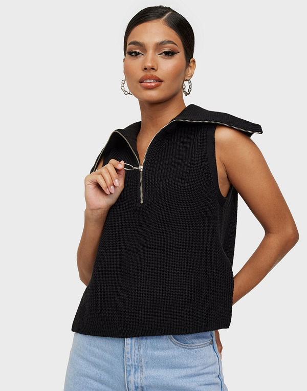 Vero Moda VMMYRNA SL CROPPED HIGHNECK ZIP VE