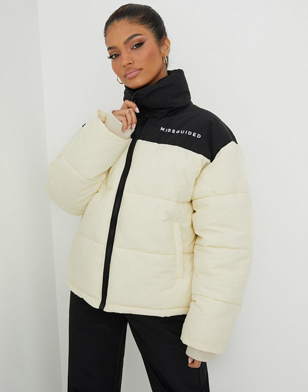 Missguided THE BRANDED COLOUR BLOCK PUFF