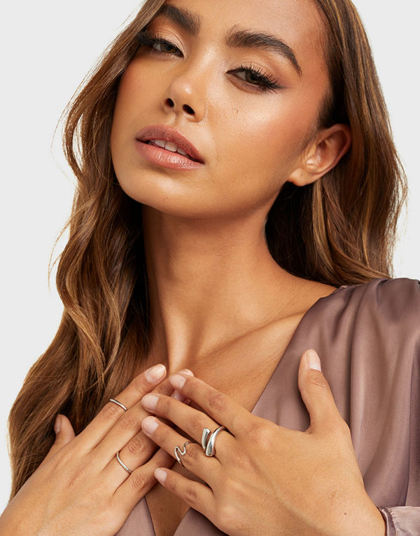 NLY Accessories smycke Twisted Ring Package