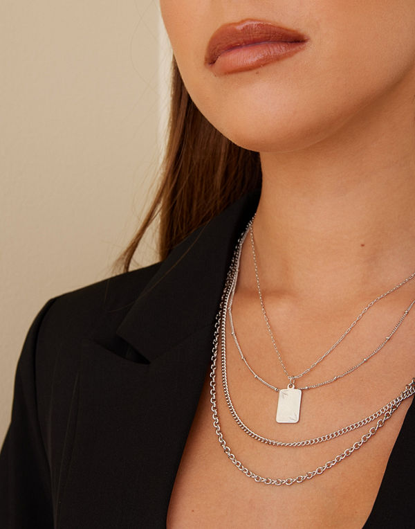 Pieces smycke PCKIRSTEN COMBI NECKLACE