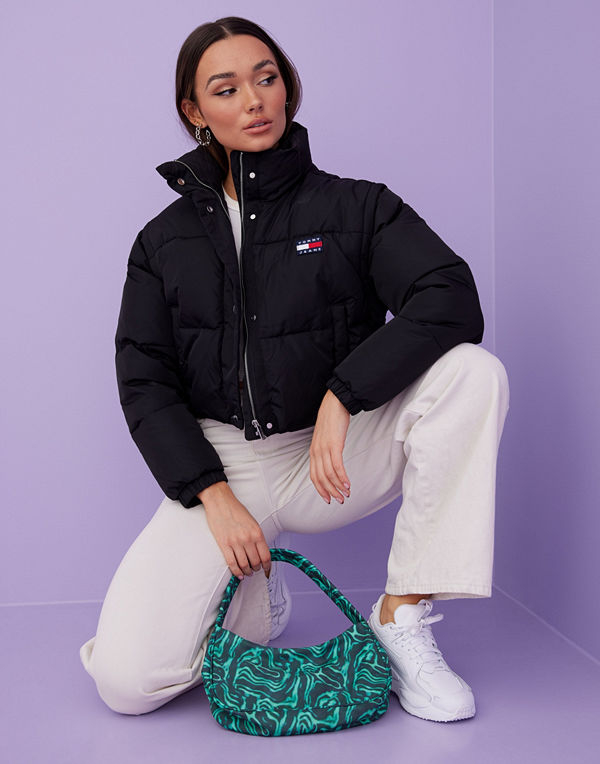 Tommy Jeans TJW CROP VEST PUFFER JACKET