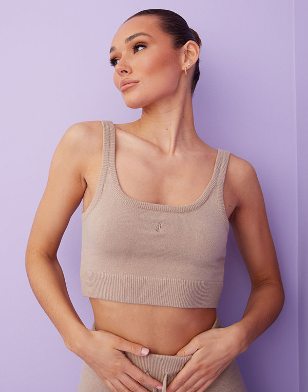 Juicy Couture Knitted Crop Cami Top