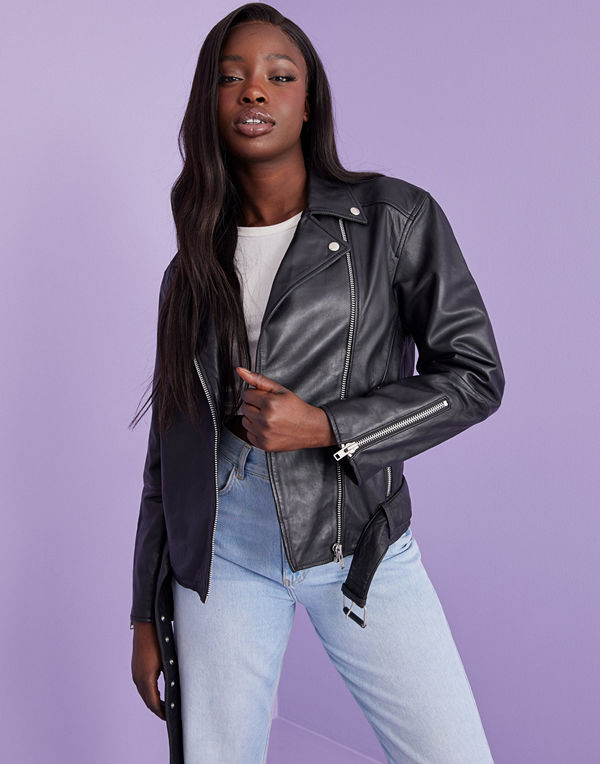 Jofama Tessa Belted Oversized Biker