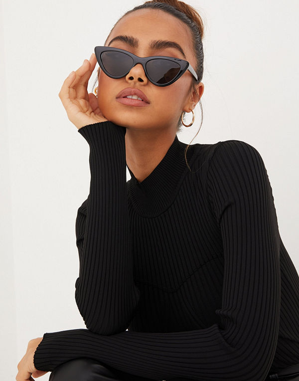 NLY Accessories Clear Cateye Sunnies