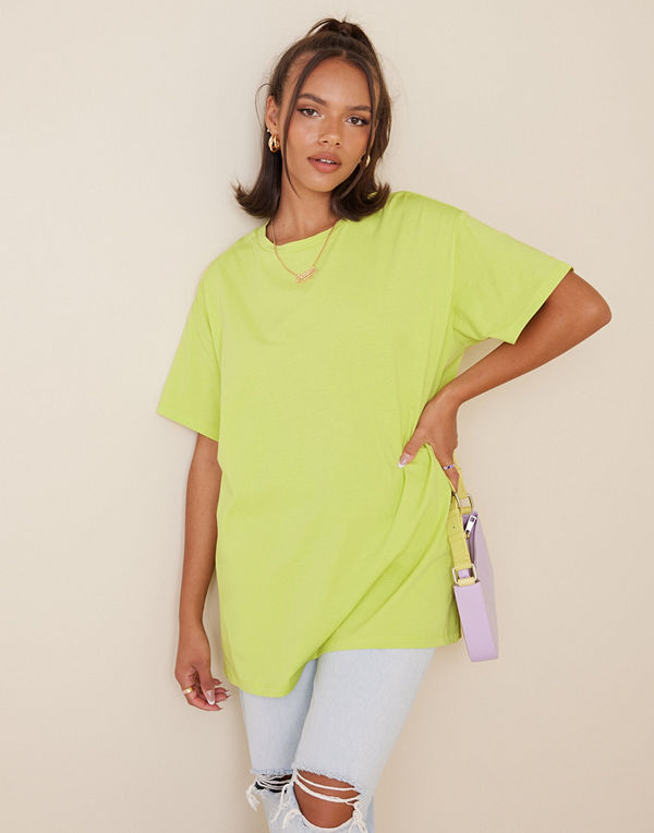 Pieces PCRINA SS OVERSIZED TEE NOOS BC