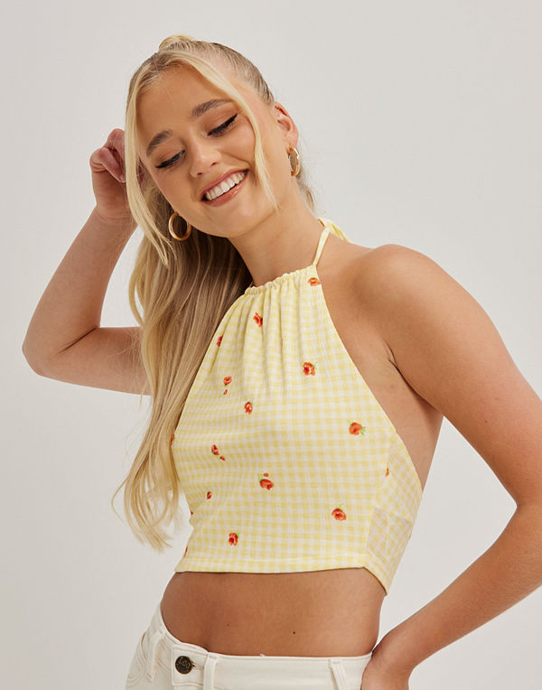 Only ONLPELLA S/L CROP TOP CS JRS