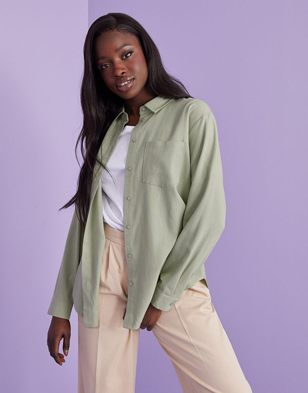 Vero Moda VMJESMILO LS SHIRT WVN GA