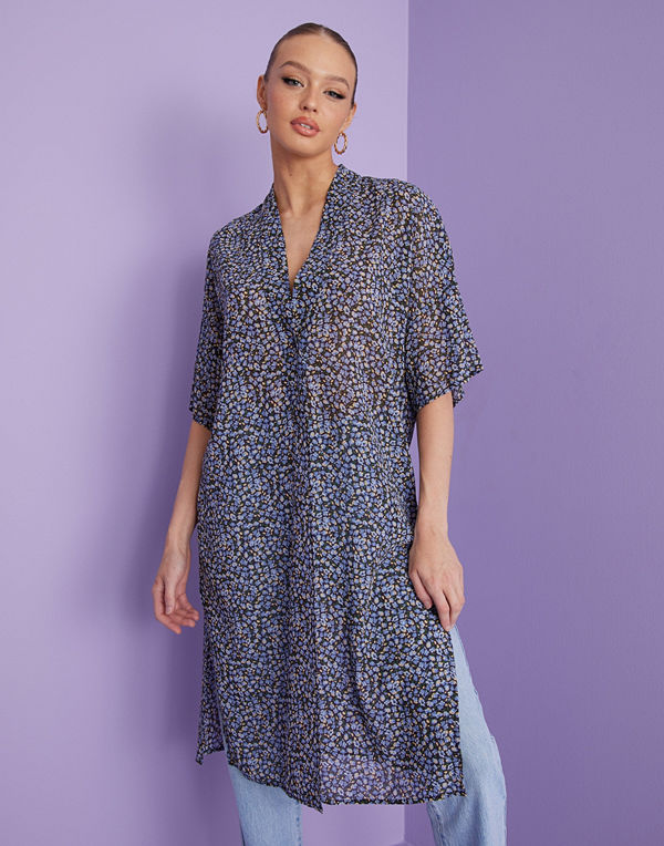 Vila VINEMA 3/4 BUTTON COVER UP
