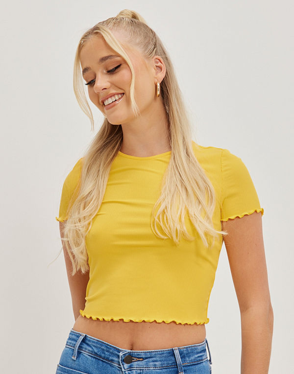 Vero Moda VMJILL SS CROP TOP JRS GA