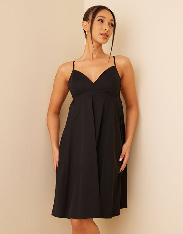 Only ONLMYNTE STRAP BELOW KNEE DRESS WVN