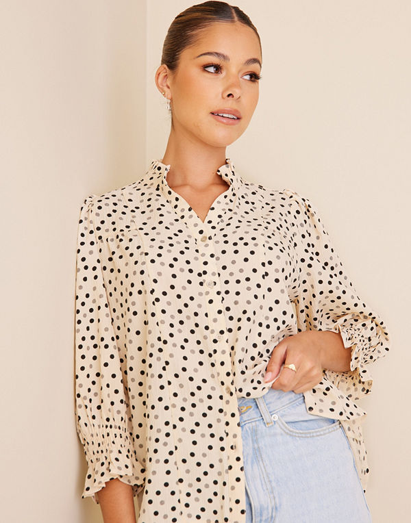 co’couture Dot S/S Shirt