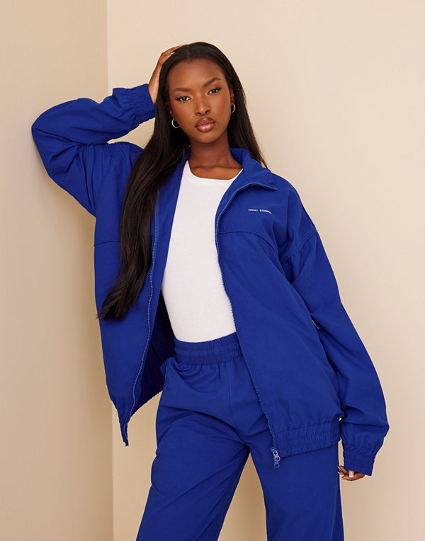 Nicki Studios Slouchy Track Jacket