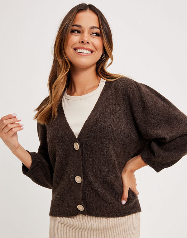 Noisy May NMLILJE 2/4 V-NECK KNIT CARDIGAN