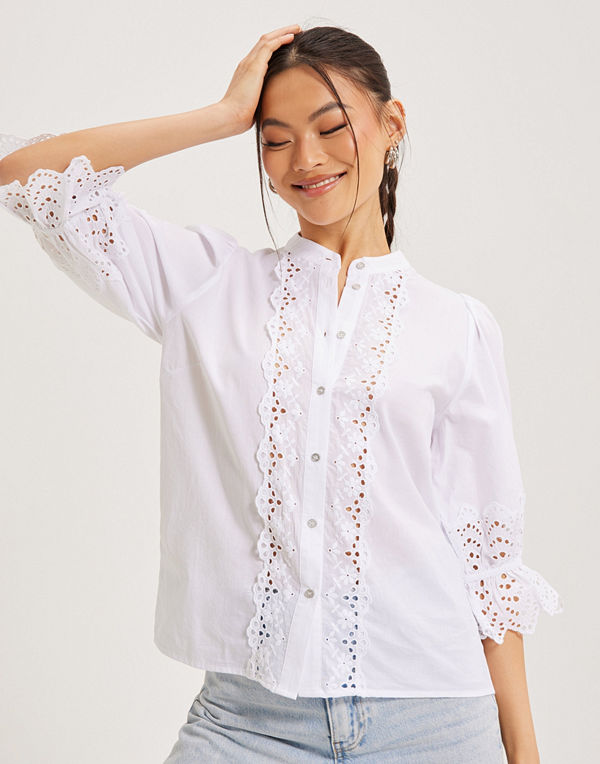 co’couture Alva Anglaise S/S Shirt