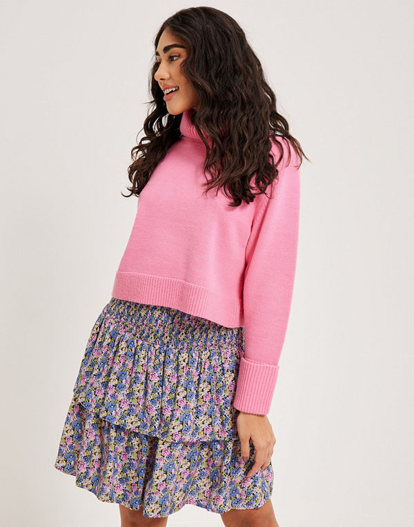 Vila VIKIWI HW SHORT SKIRT/SU/VOL