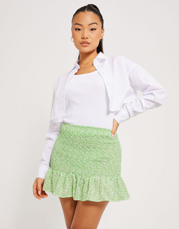 Glamorous Ruched mini skirt