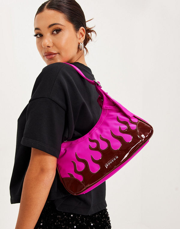 SILFEN mönstrad väska Shoulder Bag Thora - Flame