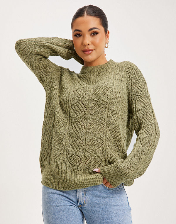Object Collectors Item OBJNOVA STELLA L/S KNIT PULLOVER NO