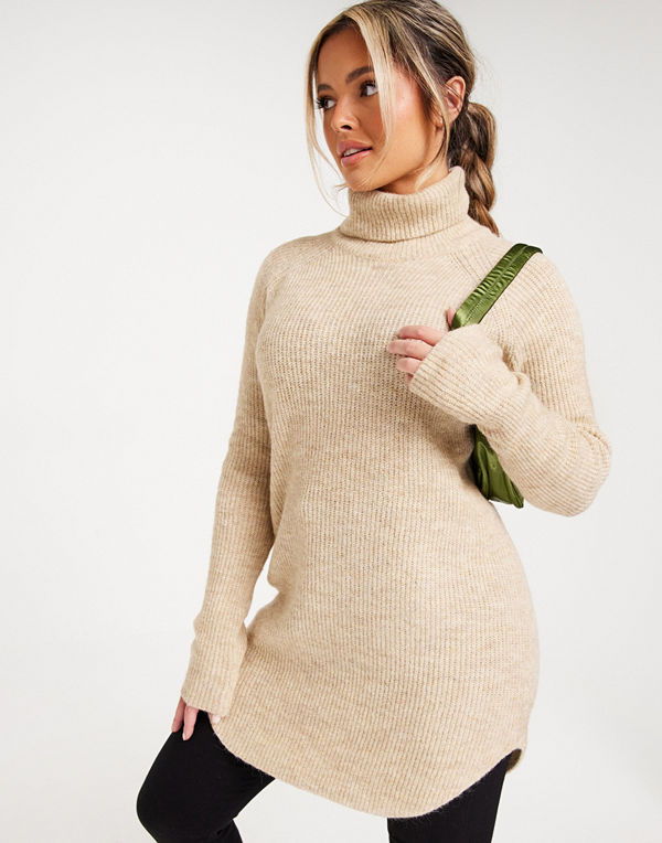 Pieces PCELLEN LS LONG KNIT NOOS BC
