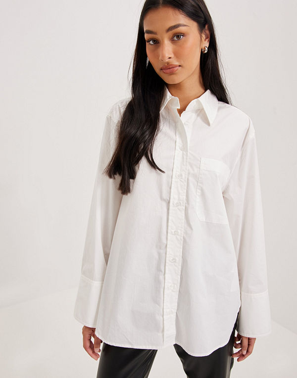 Gina Tricot Gizem poplin shirt