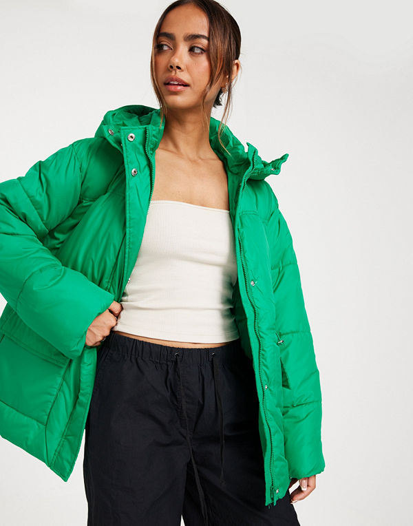 Pieces PCLOUIE SHORT PUFFER JACKET KAC