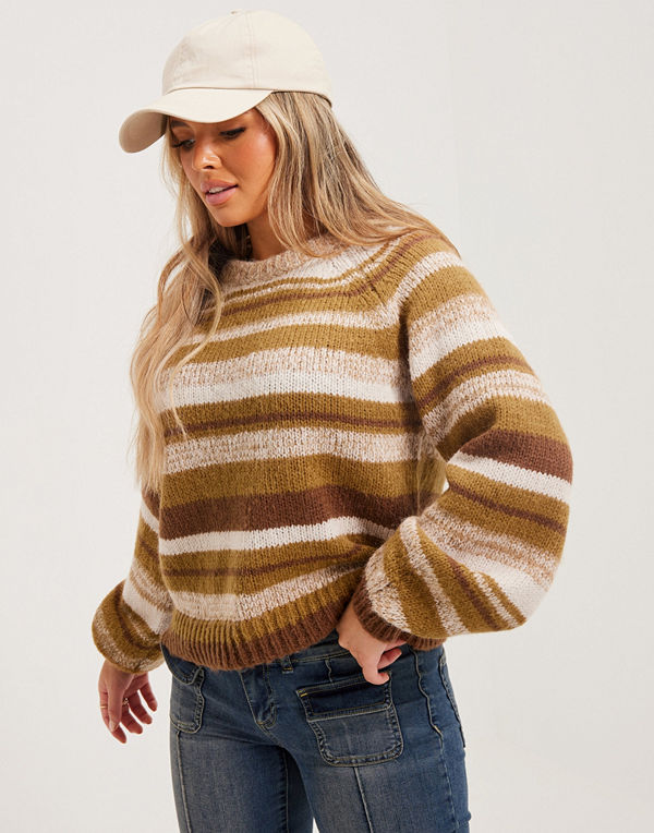 Only ONLABBY LIFE L/S STRIPE PULLOVER CC
