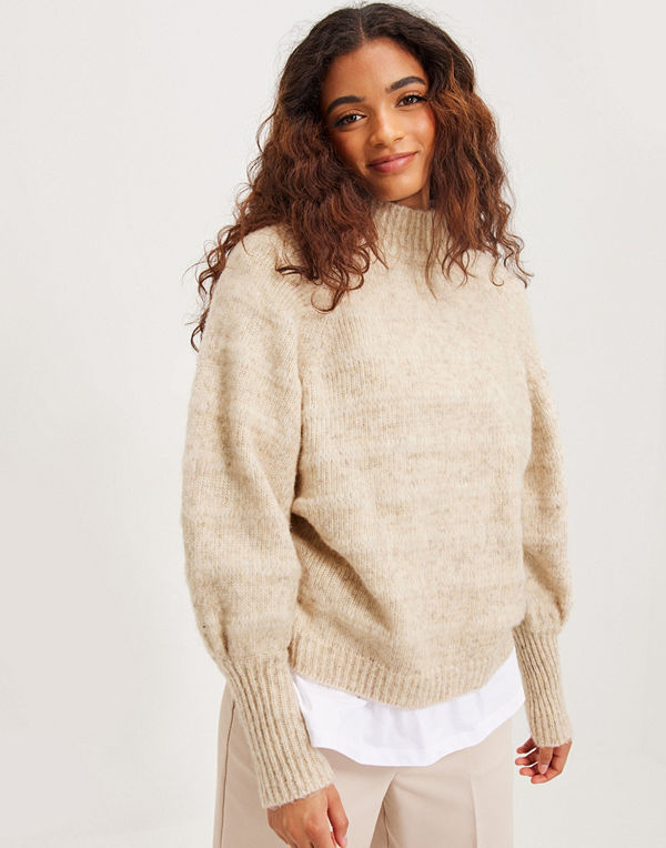 Only ONLCELINA LIFE LS HIGH PULLOVER KNT