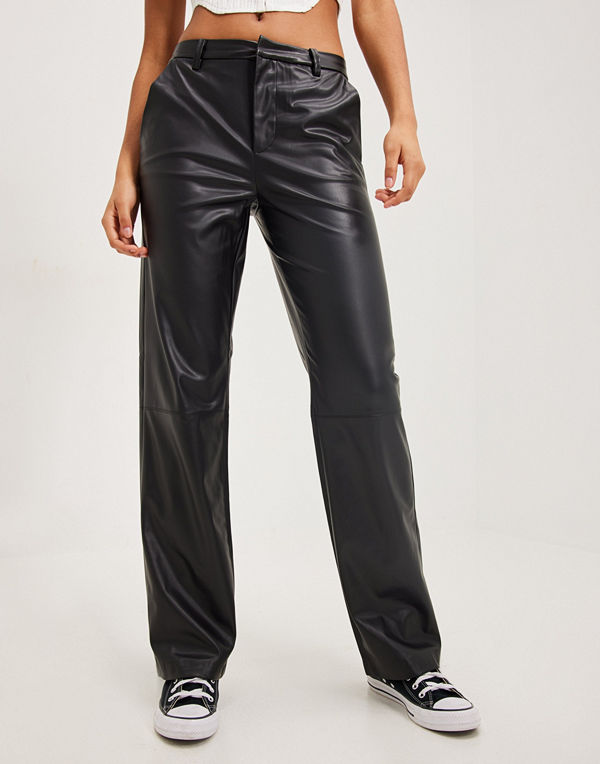 Vero Moda byxor Vmolympiazamira Mw Straight Pl Pant - Svart