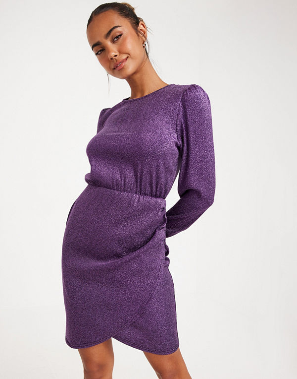 Only ONLRICH L/S GLITTER DRESS JRS