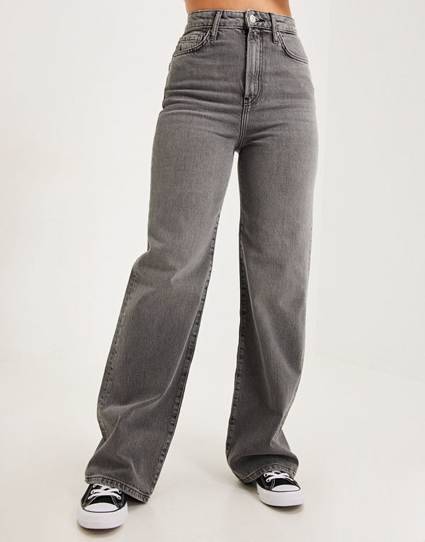 Pieces PCFLIKKA NEW ULTRA HW WIDE JNS GREY
