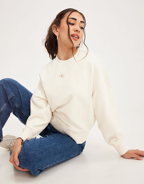 Calvin Klein Jeans MICRO MONOLOGO CREW NECK
