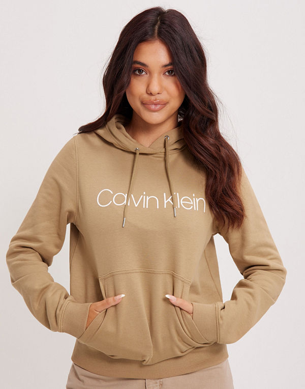 Calvin Klein CORE LOGO LS HOODIE