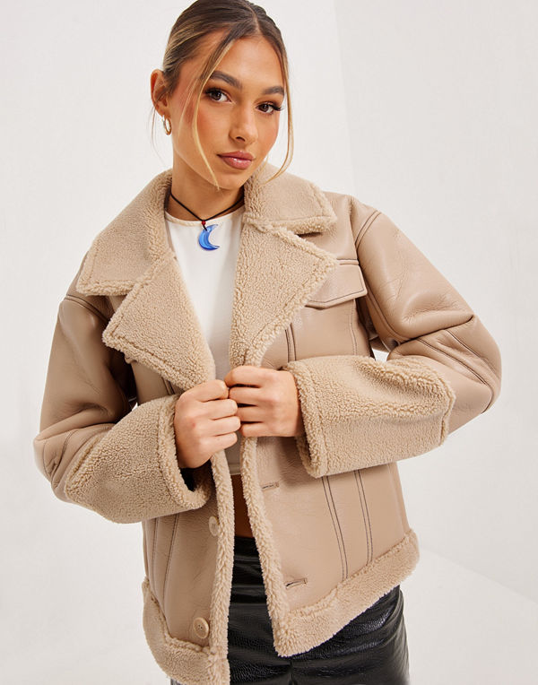 JJXX JXRINE FAUX SHERLING JACKET