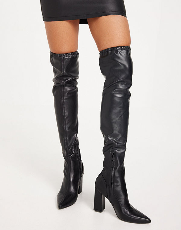 Glamorous Square Heel Boots