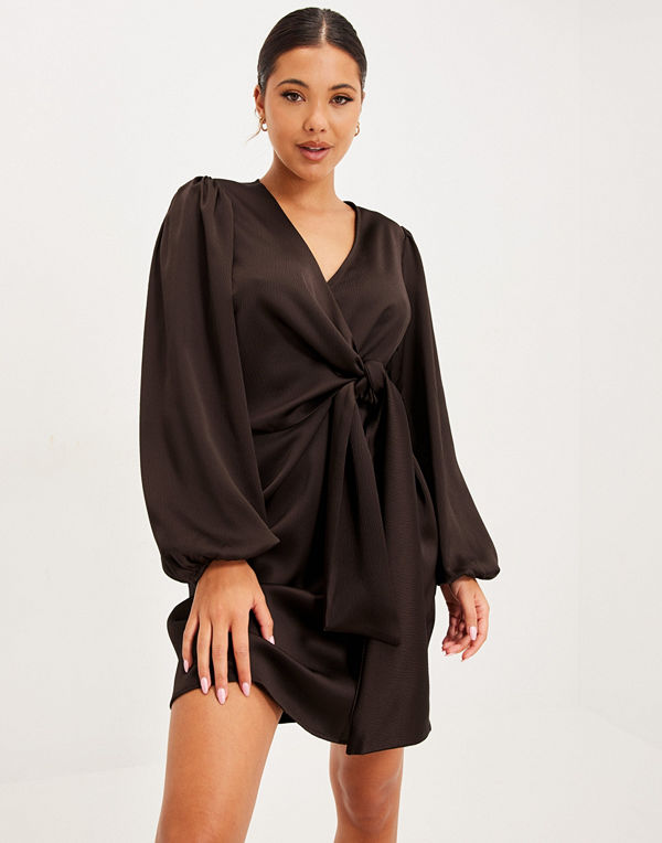 Object Collectors Item OBJADALINA L/S SHORT DRESS A DIV