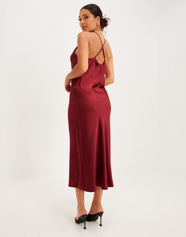 Object Collectors Item OBJSATEEN S/L MIDI DRESS A FAIR DIV