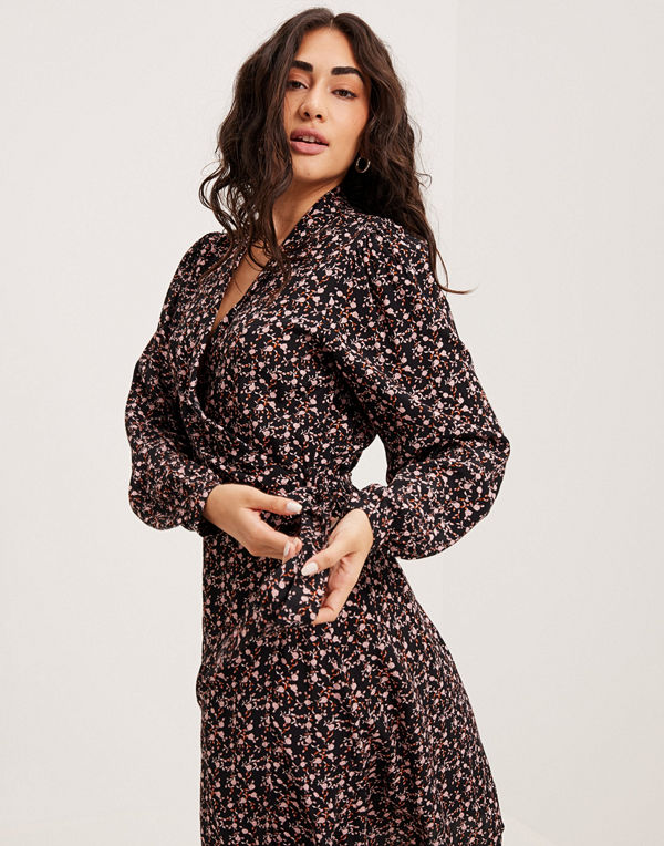 MOSS Copenhagen MSCHMessina Morocco Wrap Dress AOP