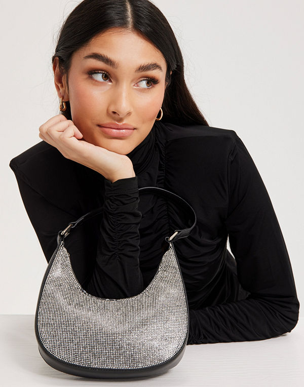 Pieces omönstrad väska PCTIPPIE SHOULDER BAG D2D