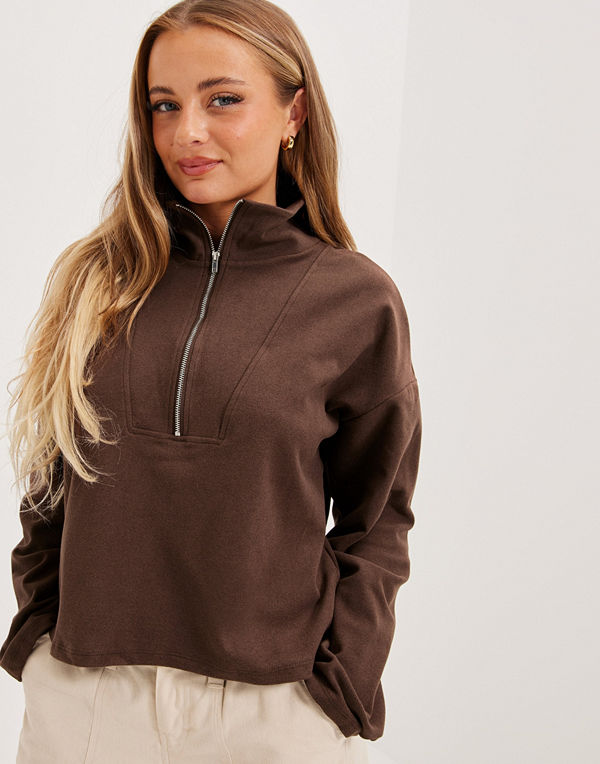Pieces PCFLEX LS FLEECE TOP