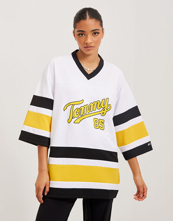 Tommy Jeans TJW OVR COLLEGIATE 85 V MESH TOP