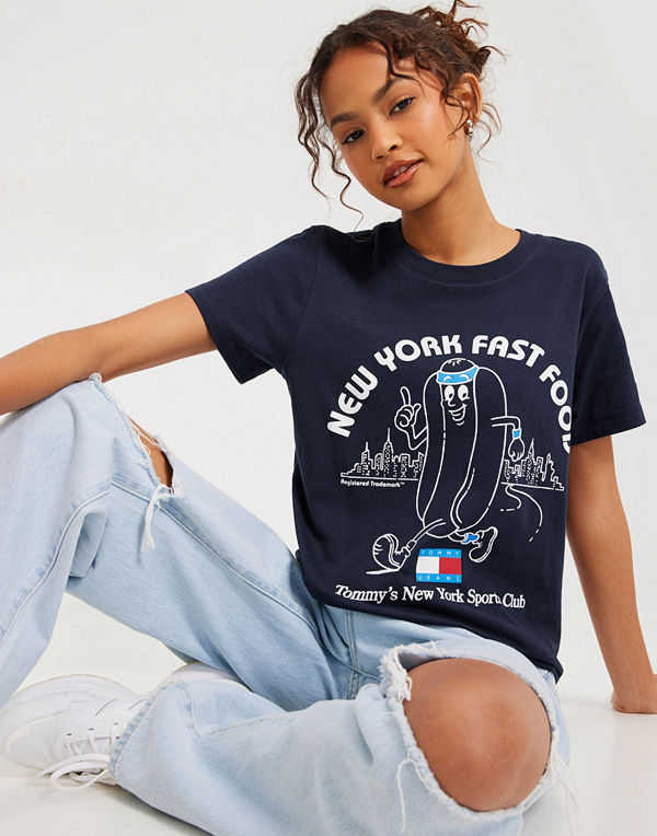 Tommy Jeans TJW REG SPORTEES FAST FOOD