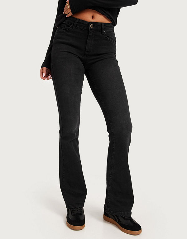 Only Onlblush Mid Flared Dnm TAI1099 Noo - Svart