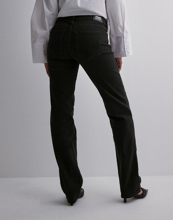 Dr. Denim Dixy Straight - Svart