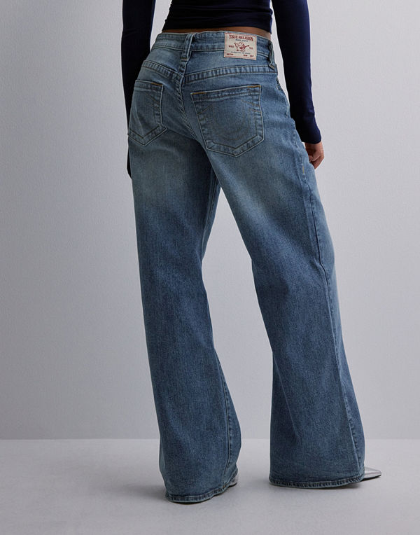 True Religion Bobbi Baggy Jeans - Blå
