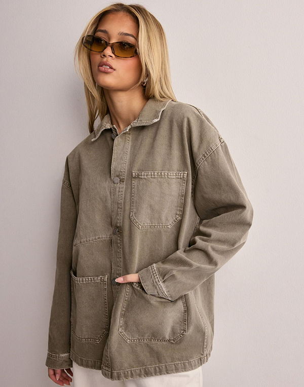 Dr. Denim Niko Worker Jacket - Beige