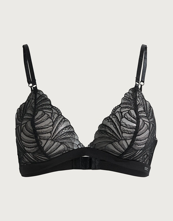 Calvin Klein Underwear Unlined Triangle - Svart