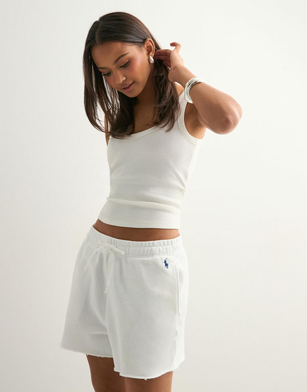 Polo Ralph Lauren Knit-Shorts - Vit