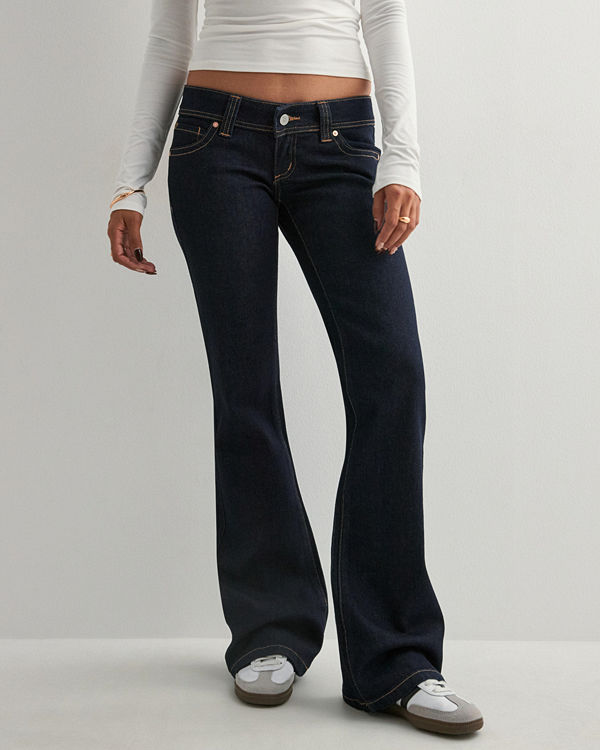 Abrand Jeans 00 Super Low Kick Tall - Blå