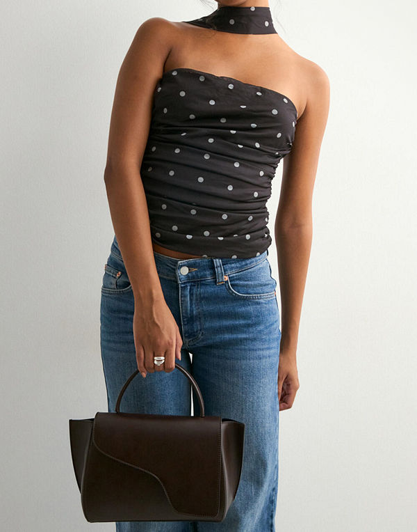 ATP Atelier Arezzo Vacchetta Handbag - Brun