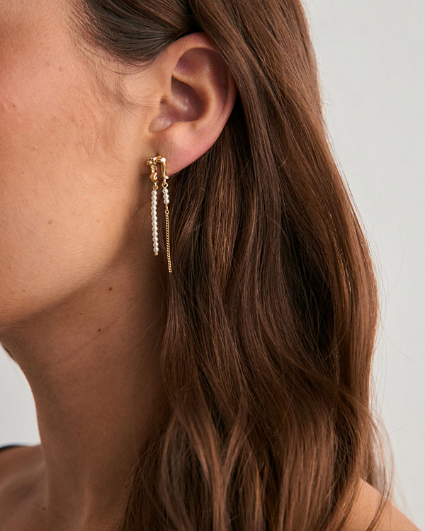 Pilgrim örhängen VINCENT earrings - Guld